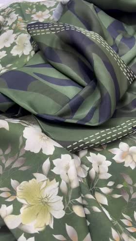 Rs 3450 baroque linen printed 3pc shawl