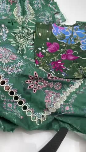 Rs 5800 Aezel By Roheenaz Cambric Emb 3pc [Maham] [Retail 7450]