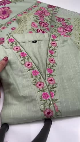 Rs 5700 Sahiba Khadar Stitched 3pc [Dispatch Time 2 Months] ~ [Chest 19] [Length 44] SMALL