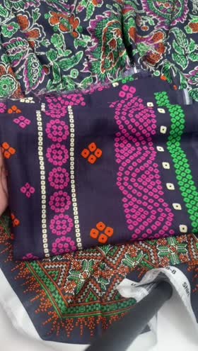 Rs 3950 Sapphire Print Khadar 3pc