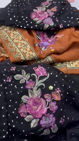 Rs 14000 Nureh Mukesh Kari chiffon New launch( MK 18]