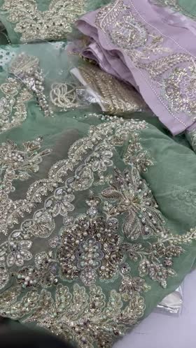 Rs 23950 Mushq Mastani evening luxury chiffon new launch ( Faiza)