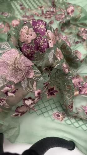 Rs 7500 Ramsha Chiffon 3pc Box Packing