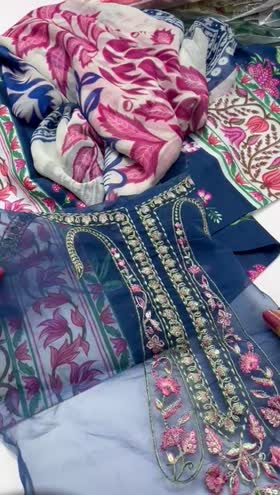 Rs 5790 M basic lawn Emb 3pc new launch (1B)