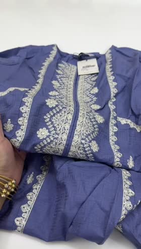 Rs 7000 sapphire shirt Duppata Retail 8990 ~ [Chest 21] [Length 45] MEDIUM