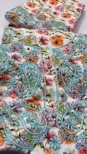 Rs 5700 Khaddar hand made Emb 2pc