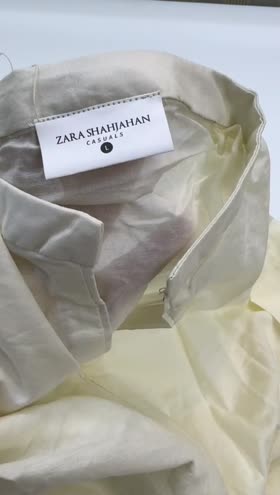 Rs 3500 Zara shah jahan shirt trouser stitched [Ready to dispatch ]  ~ [CH 20] [L 37] MEDIUM