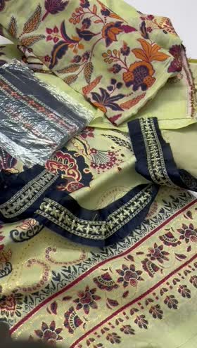 Rs 6200 mushq jacquard emb 3pc