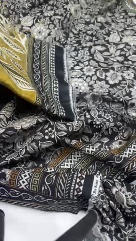 Rs 3050 Bin saeed khaddar printed 3pc