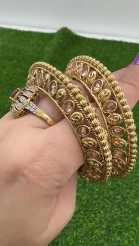 Rs 4500 Rajwari bangles [2.4]