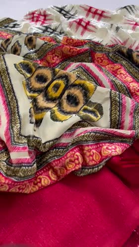 Rs 5495 Raiz Arts Mehwar Zari wool emb 3pc velvet cutwork shawl [D6]