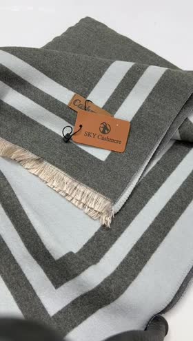 Rs 2200 Sky Cashmere warm 2 tone scarf