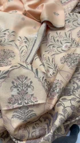 Rs 3950 karandi jacquard 3pc