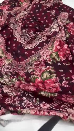 Rs 4500 Sapphire Print Linen 3pc