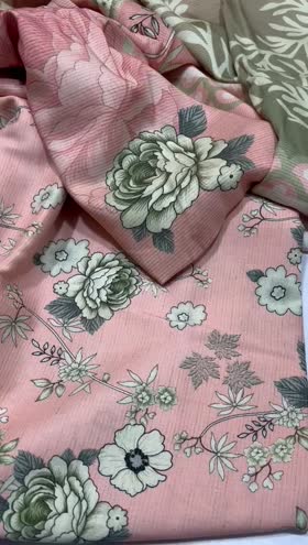 Rs 3350 chamki peech printed 3pc ( Retail 4295)