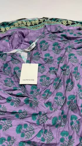 Rs 3850 Sapphire stitched shirt duppata  ~ MEDIUM