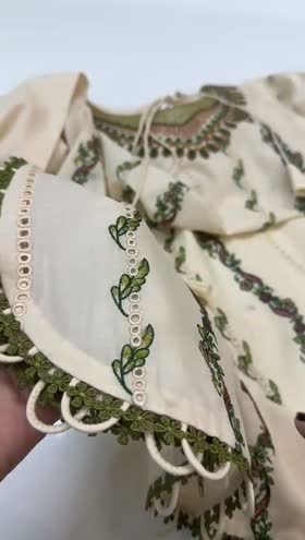 Rs 6700 Aneelas stitched Emb lawn 2 p. Dispatch date 15th March ~ [CH 23] [L 45] XLARGE