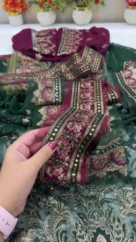 Rs 10900 Imrozia chiffon 3pc new launch [I-194][NAFAY]