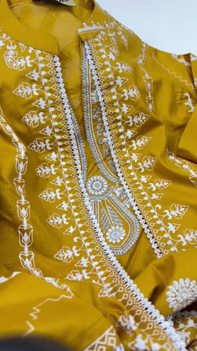 Rs 4250 Sahiba stitched lawn shirt trouser 2pc ~ [CH 23] [L 47] XLARGE