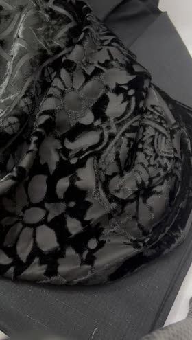Rs 5250 Riaz Arts Pahali Cutwork Velvet Shawl Zari Wool 3pc