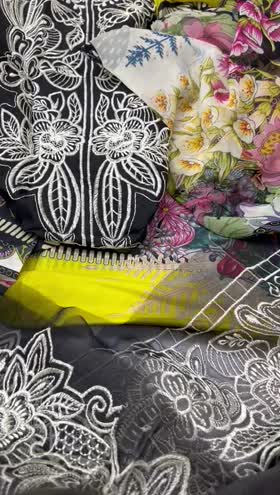 Rs 4200 Mahnur lawn Emb 3pc