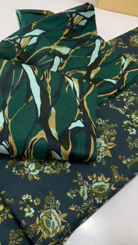 Rs 3050 Bin saeed khaddar printed 3pc ~ BIN SAEED KHADDAR PRINTED 3PC