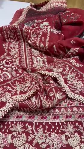Rs 12000 Aneela’s winter stitched Emb 3pc ( small)
