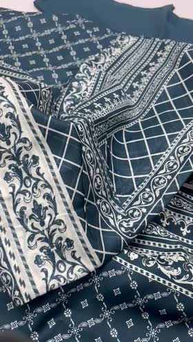 Rs 3200 Bin saeed lawn printed 3pc