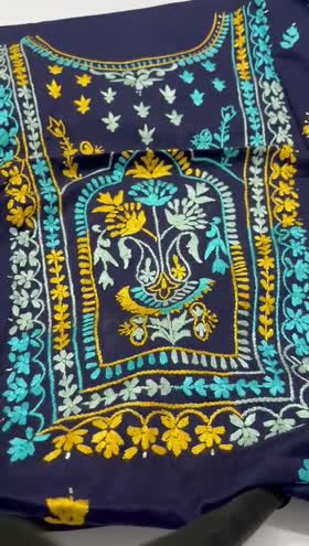 Rs 5700 lawn hand made mukesh Emb shirt