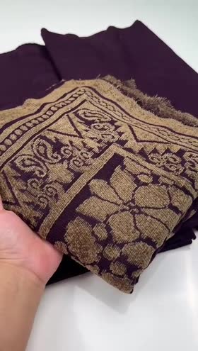 Rs 6200 Nureh Velvet Masoori Shawl 3pc New Launch