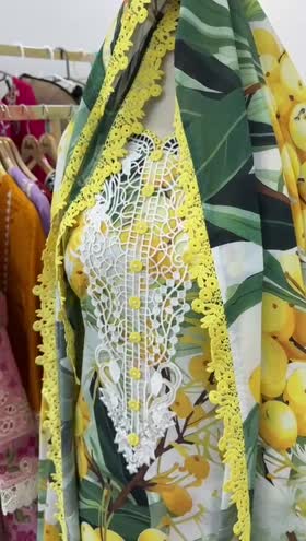 Rs 9500 Aneelas lawn Emb 3 piece stitched [Dispatch time 25th April] ~ [Chest 22] [Length 45] LARGE