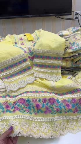 Rs 7950 Aneelas luxury stitched shirt trouser [PRE BOOKING] ~ [CH 21] [L 47] MEDIUM