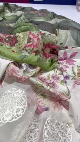 Rs 3950 Asifa nabel lawn Emb 3pc