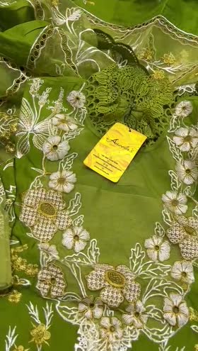 Rs 9000 Aneela’s lawn stitched Emb 3pc ( Small)