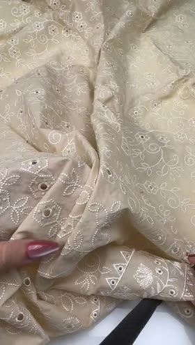 Rs 6500 Cross Stitch Lawn Emb 3pc [Ecru Breeze] [52% off]