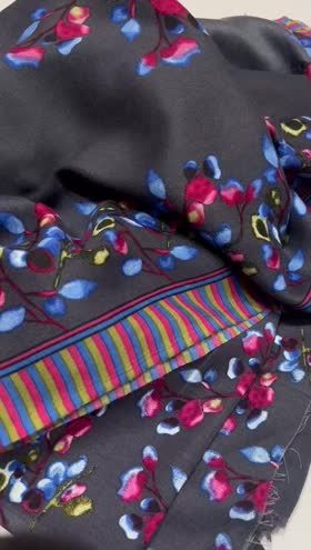 Rs 3800 Marina Wool Shawl 3pc