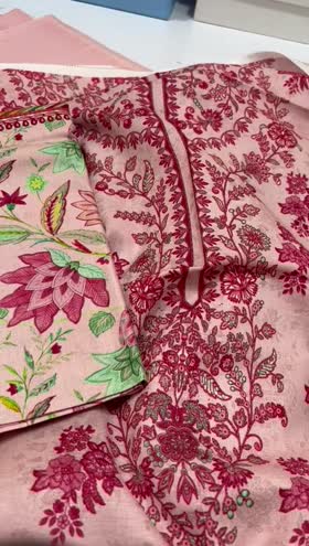 Rs 3300 Mausummery Khaddar printed 3pc ( Jasper)