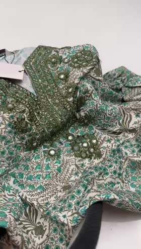 Rs 4700 Sapphire Stitched Shirt Duppata ~ LARGE