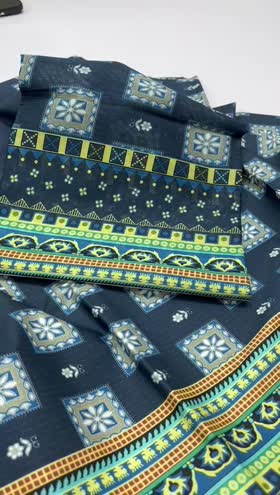 Rs 3350 Bin Khalid lawn printed 3pc