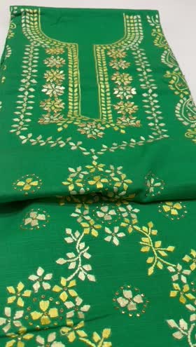 Rs 7000 Khaddar hand made Emb gotta work 2pc