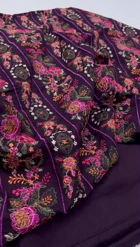 Rs 3200 Bareeze style karandi Emb 2pc