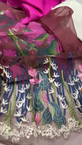 Rs 3950 Asifa nabel lawn Emb 3pc