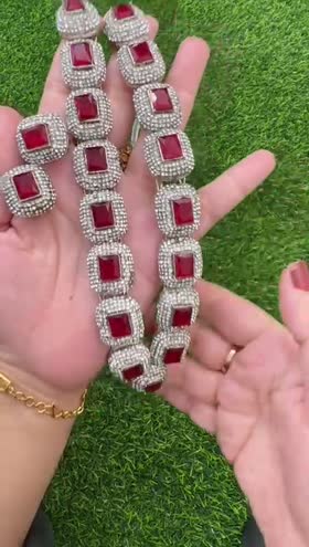 Rs 4500 Designer luxury mala set