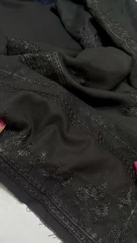 Rs 5895 Dastan Riaz Arts peech leather Emb 3pc box packing ( DS 42)