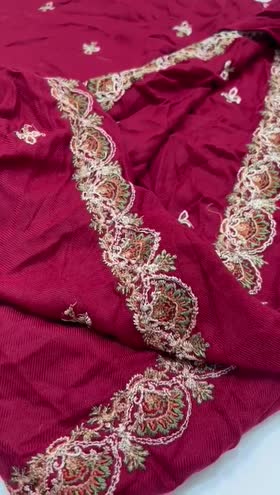 Rs 1450 warm Emb shawl