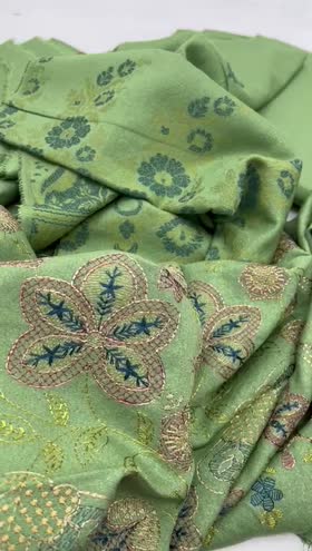 Rs 5800 Dastoor  karandi Emb 3pc Karandi jacquard shawl