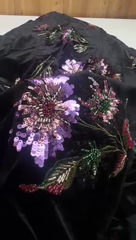 Rs 25990 [Maria B] Winter Luxe Emb Velvet 3pc [D6]