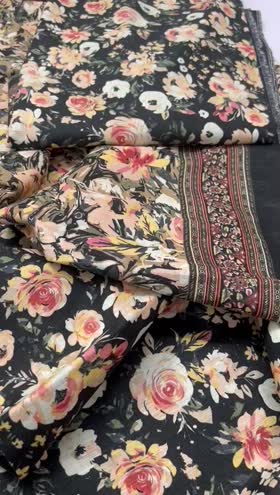 Rs 3050 Bin saeed khaddar printed 3pc