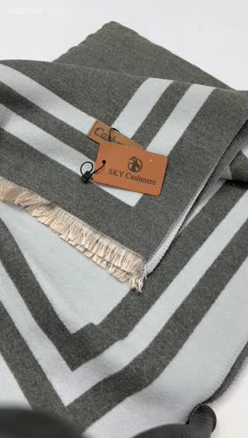 Rs 2200 Sky Cashmere warm 2 tone scarf