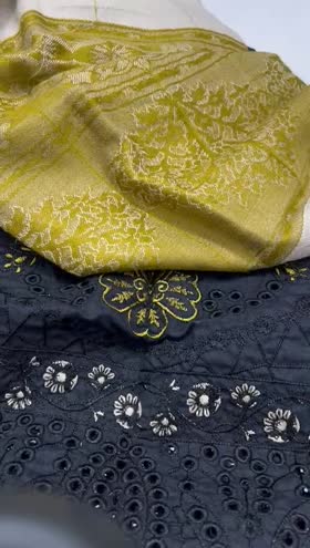 Rs 3950 winter jacquard Emb 3pc warm Shawl